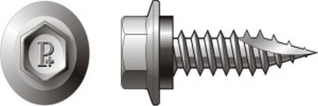 SCREW T17 HEX SEAL C4 14-10 X 200